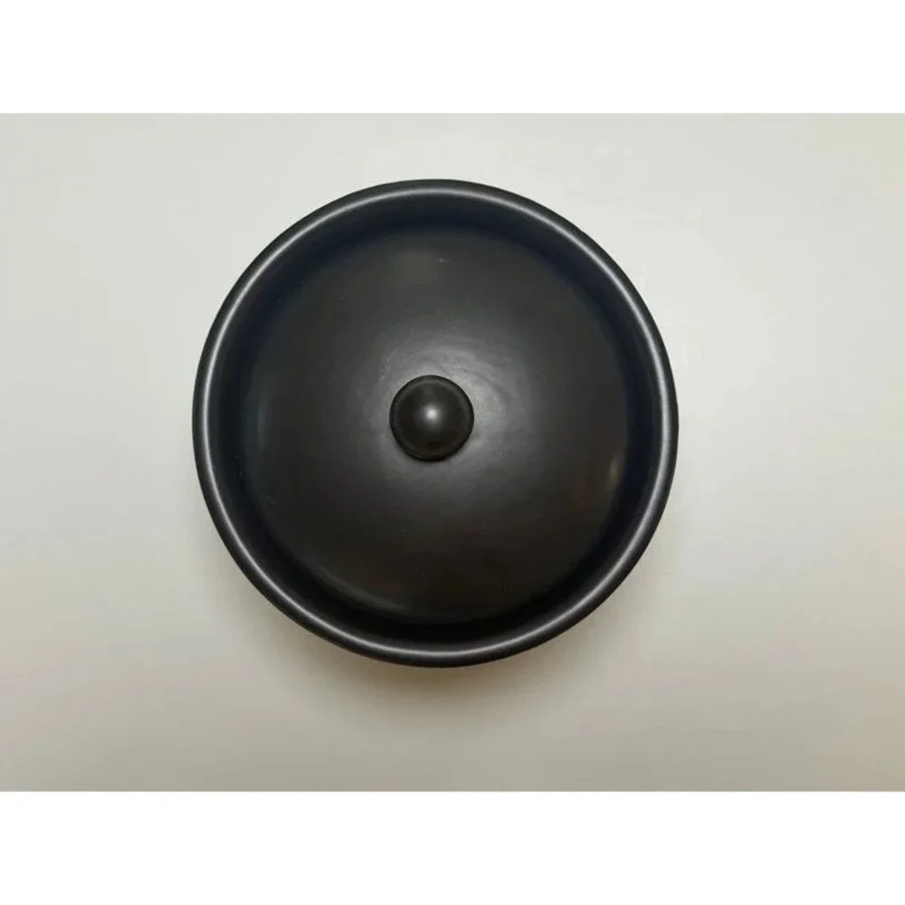 Black Ceramic Storage Jars